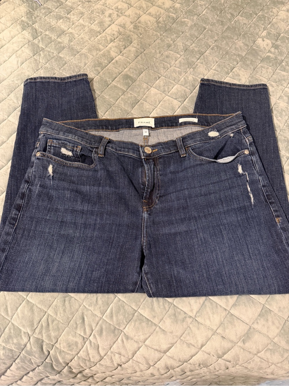 FRAME Le Garçon Crop boyfriend jeans - size 32